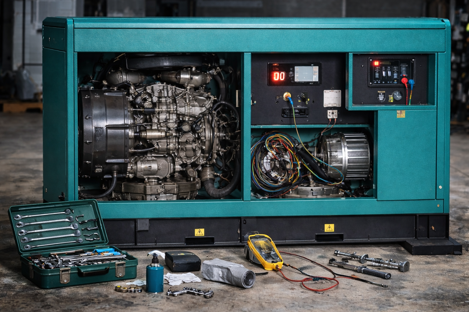 Jasa Maintenance Genset Jakarta Industri Besar