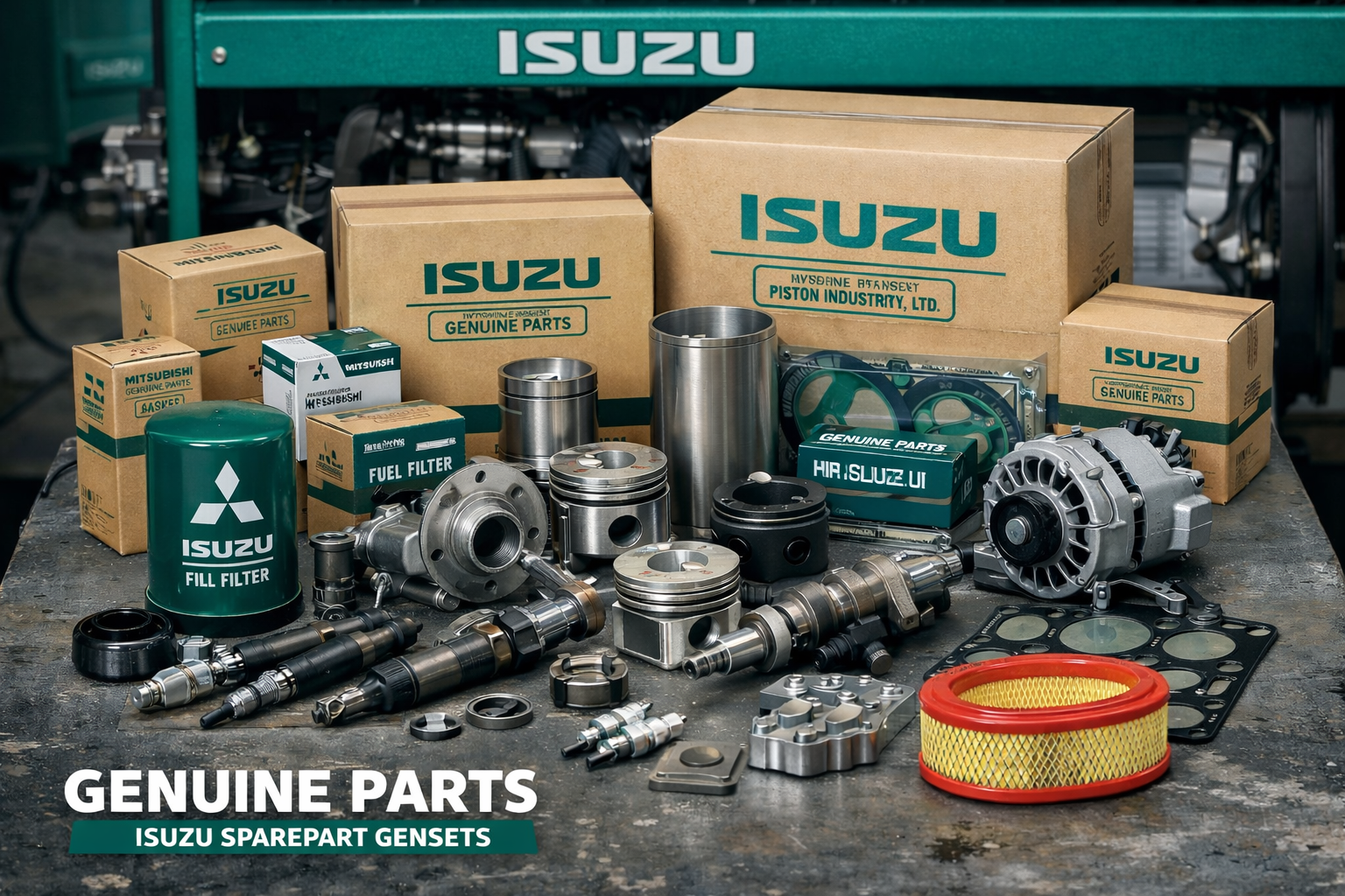 Jual Sparepart Genset Isuzu Jakarta