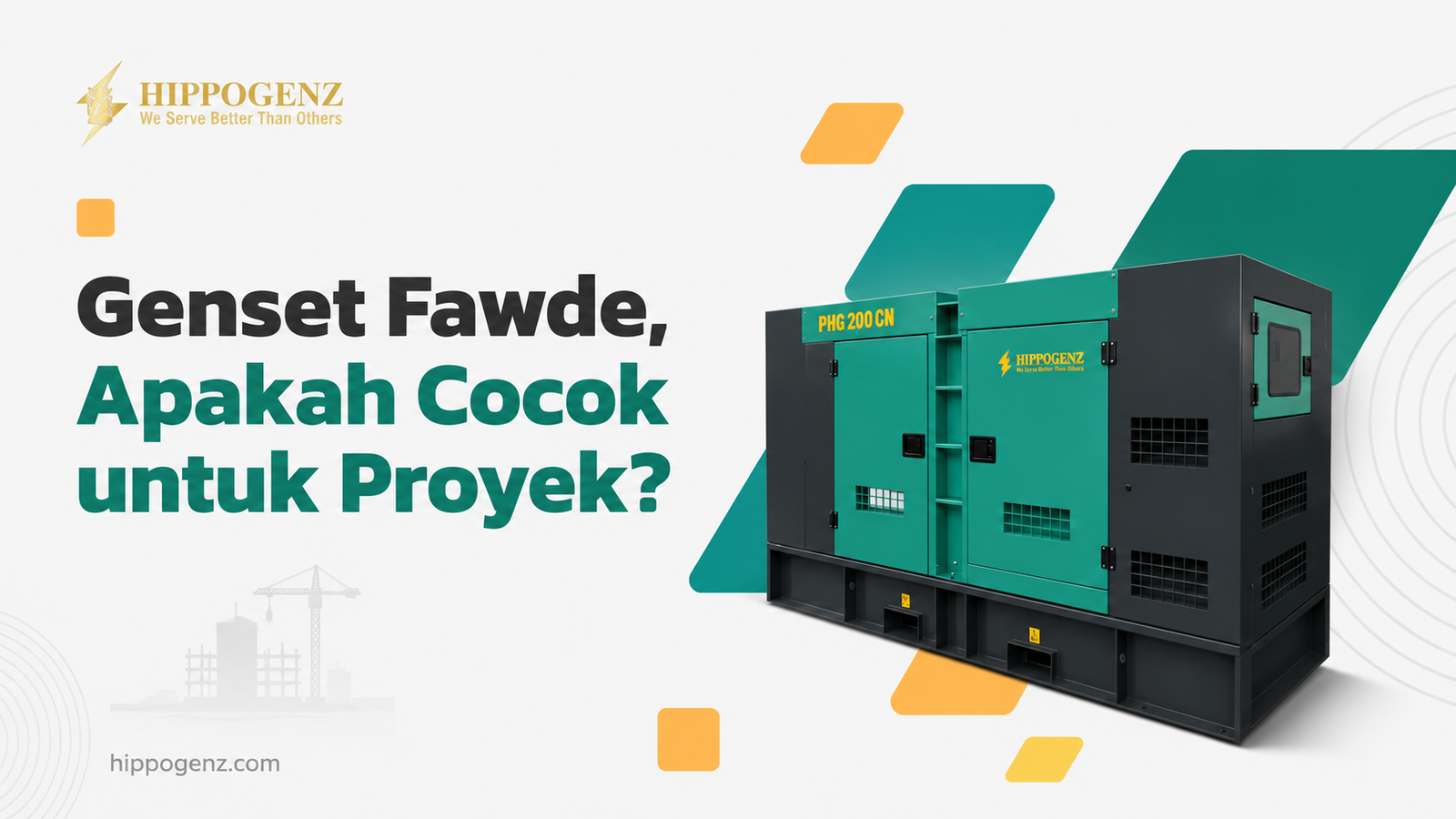 Genset Fawde, Apakah Cocok untuk Proyek?